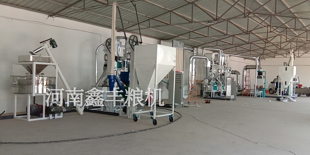 甘肅慶陽(yáng)面粉機(jī)械安裝案例